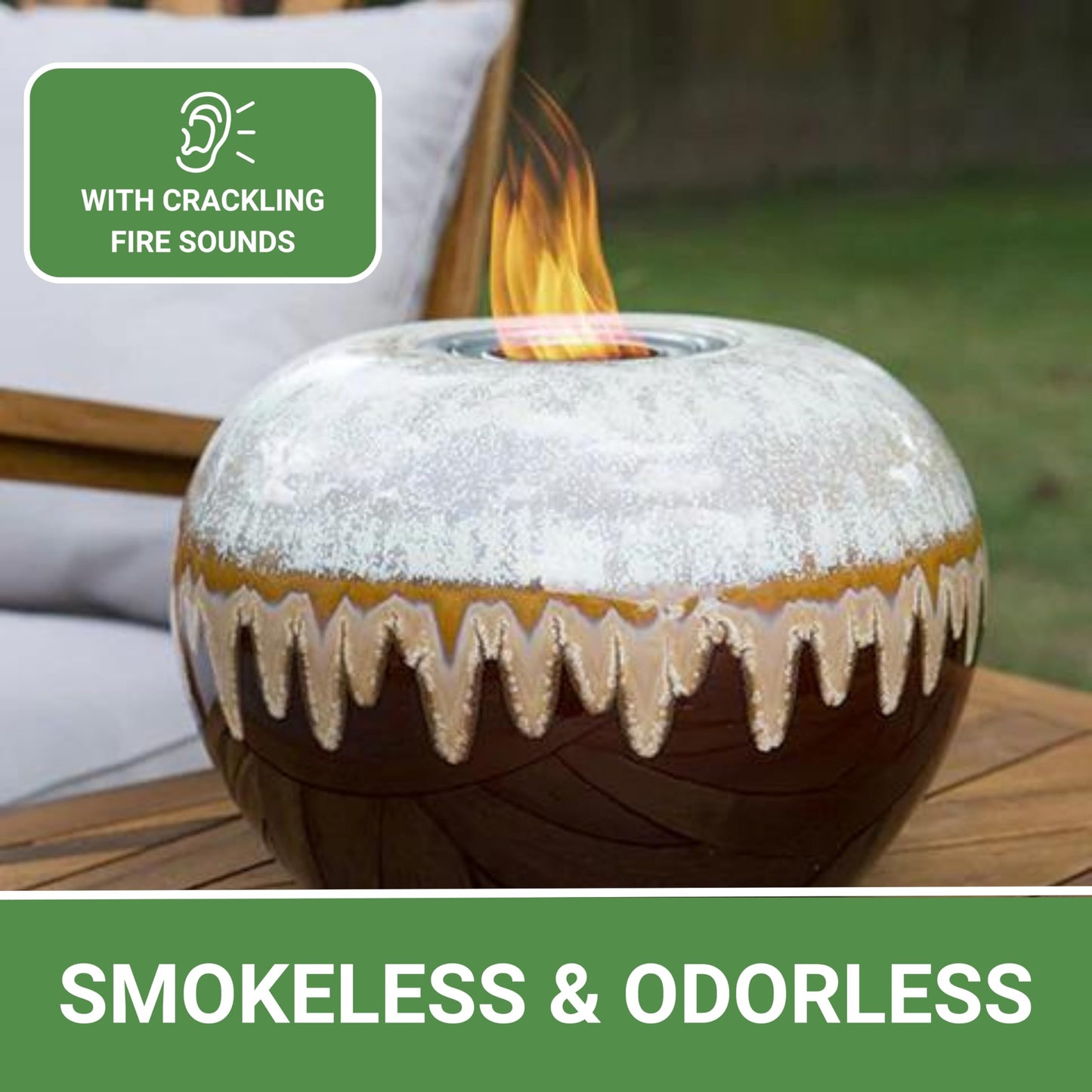 Echo Valley EchoFlame Gel Fuel 6 Pack | Indoor Outdoor Use