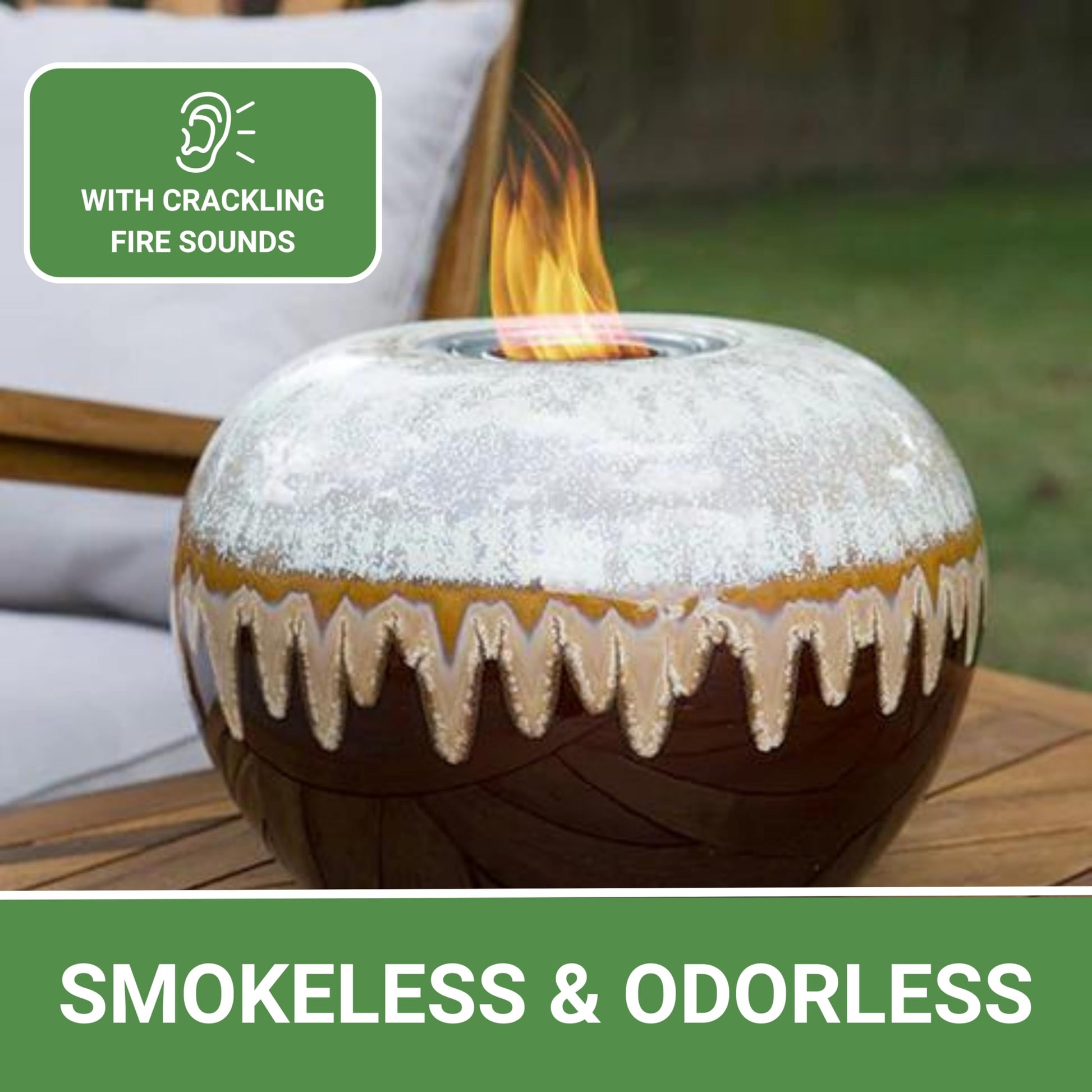 Echo Valley EchoFlame Gel Fuel 6 Pack | Indoor Outdoor Use