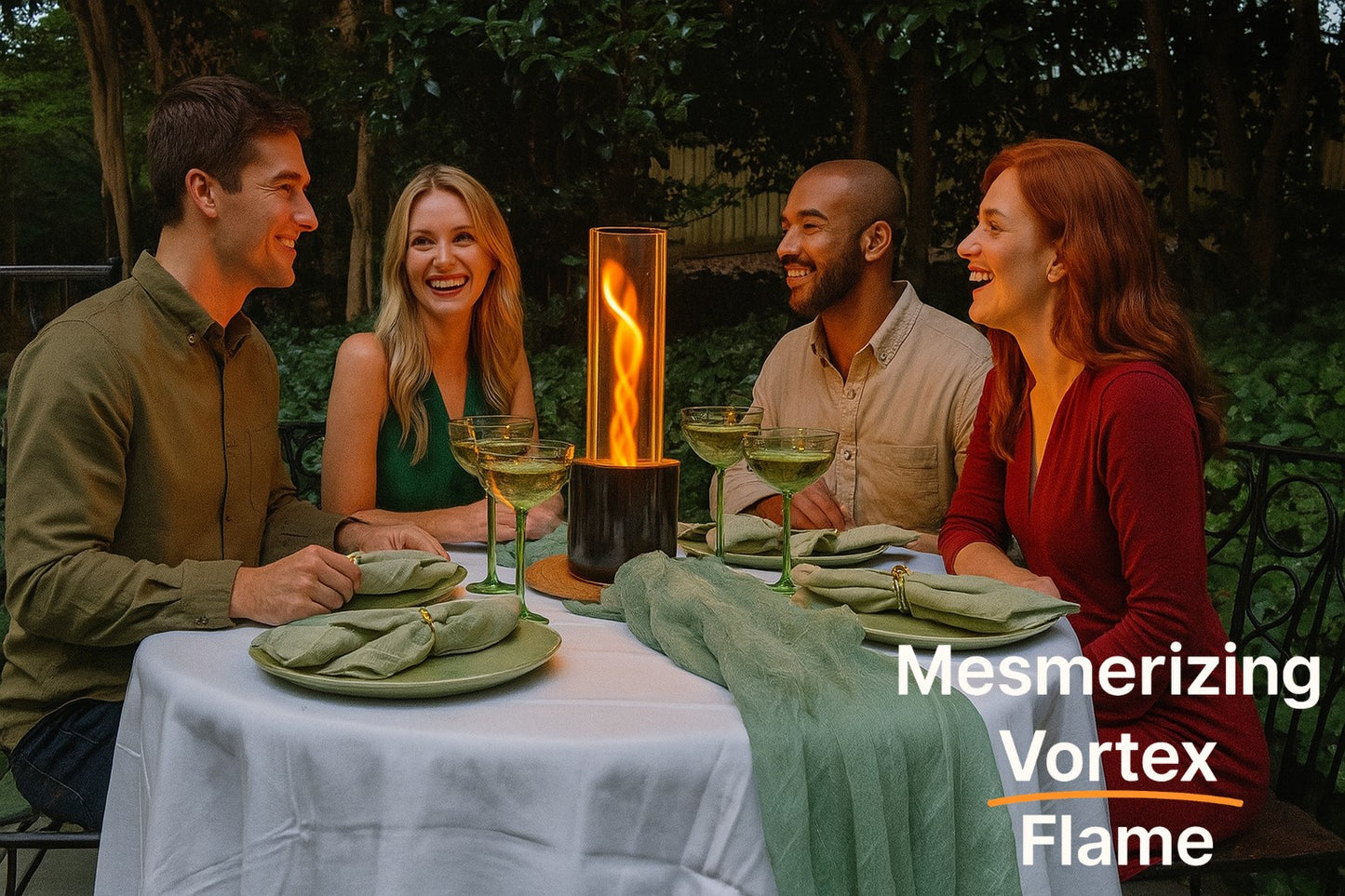 tabletop fire pit table
