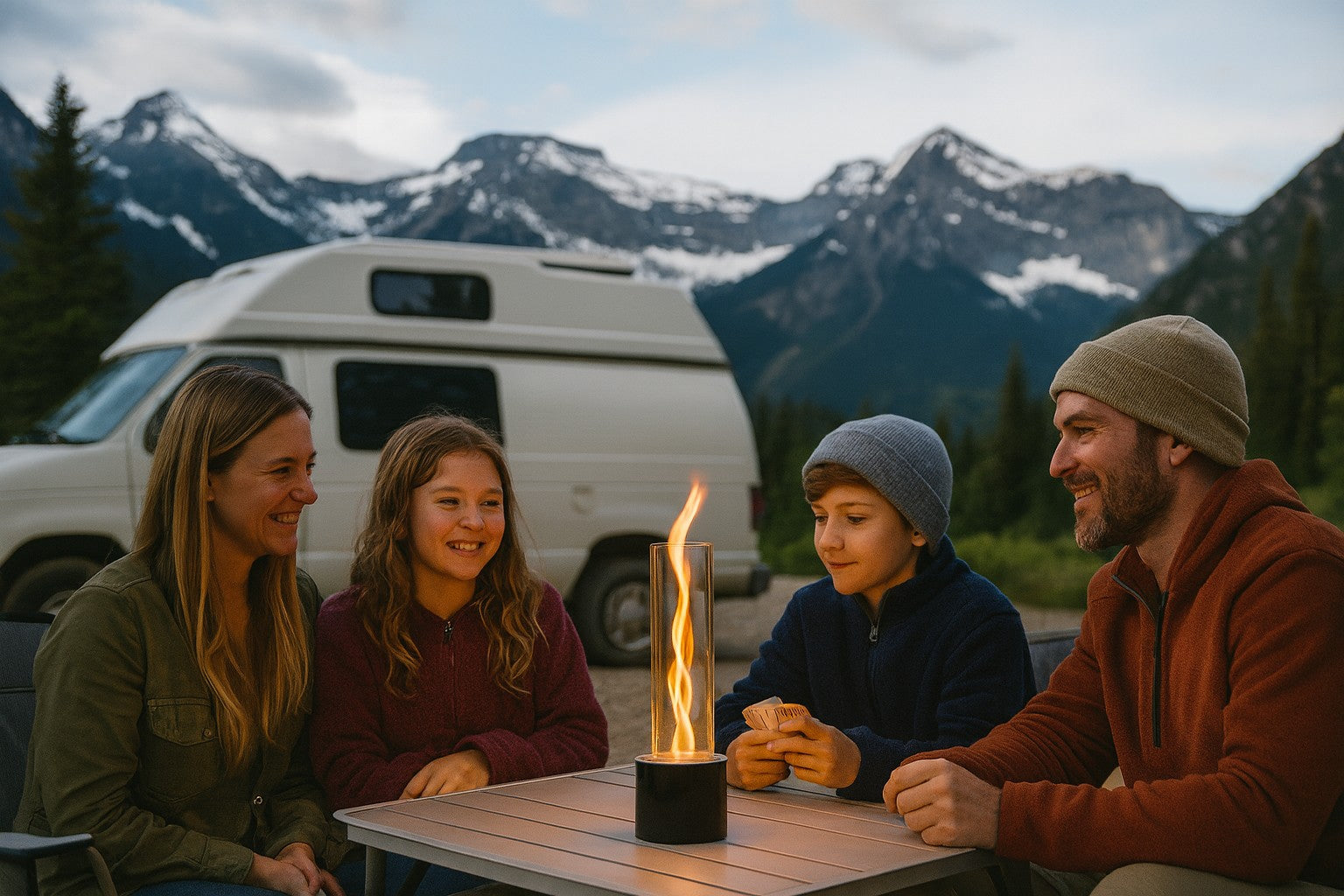 tabletop fire pit
